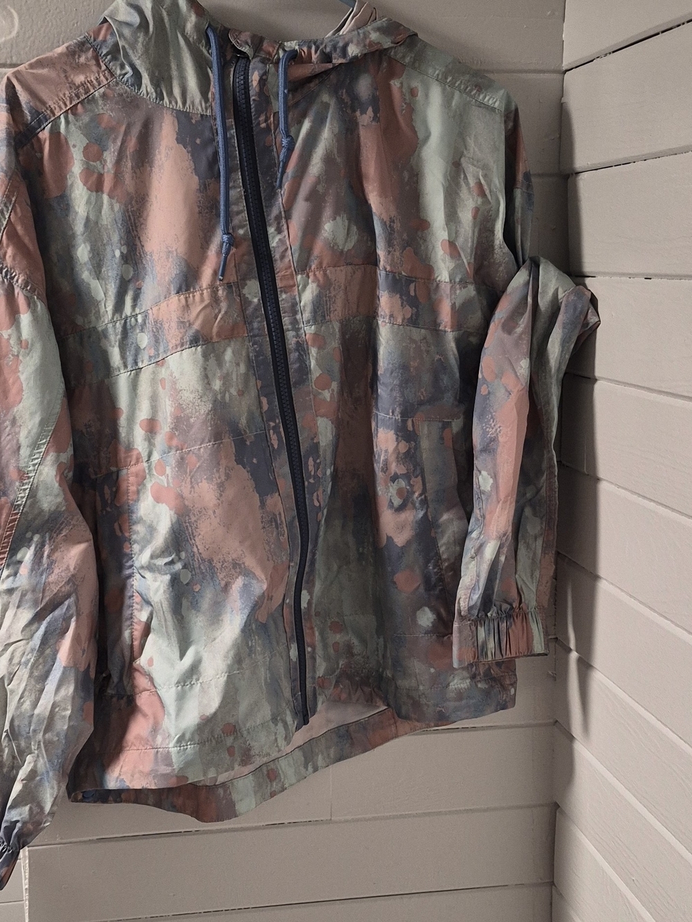 Eddie Bauer Hooded Jacket in Light Pink & Mint